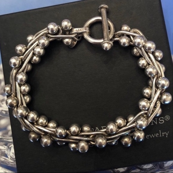 Silpada Jewelry - Iconic Silpada Sterling Silver DNA Toggle Clasp Bracelet B0523